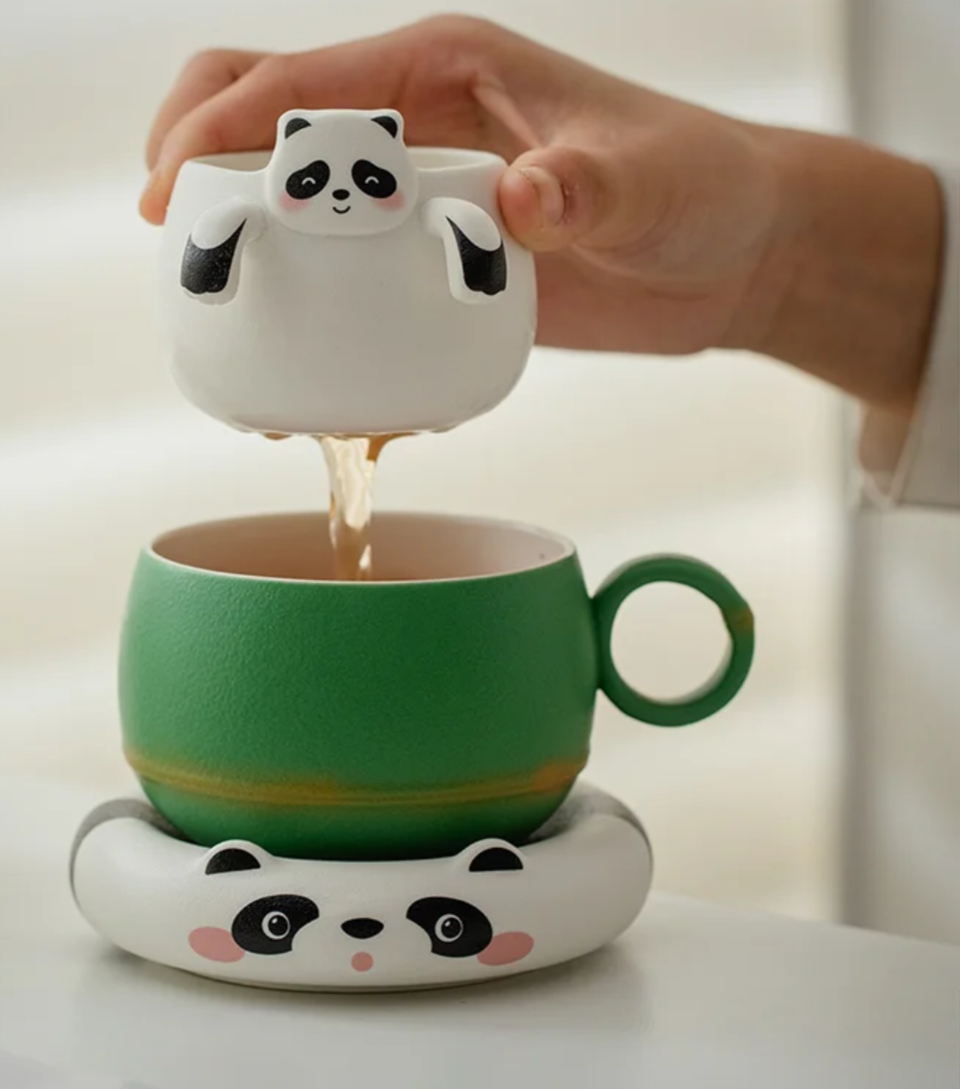 Panda tea mug