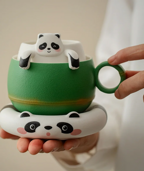 Panda tea mug